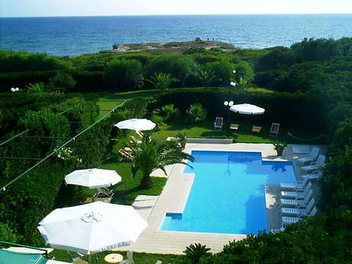 Residence Punta Cassano - In Piscina Sulla Spiaggia Di Sabbia San Foca Bagian luar foto
